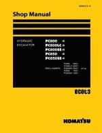Komatsu PC800-8/PC850-8 Diesel Excavator Workshop Repair Service Manual PDF download