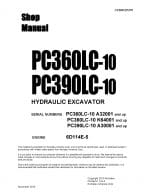 Komatsu PC360LC-10 PC390LC-10 Hydraulic Excavator Workshop Repair Service Manual PDF Download
