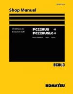 Komatsu PC228US -8 PC228USLC-8 Hydraulic Excavator Workshop Repair Service Manual PDF Download