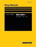 Komatsu WHEEL LOADER WA1200-6 Workshop Repair Service Manual PDF Download
