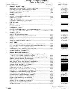 CASE CX75SR Crawler Excavators Workshop Repair Service Manual PDF Download