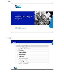 Doosan TIER 4I Engine Service Training PDF Download