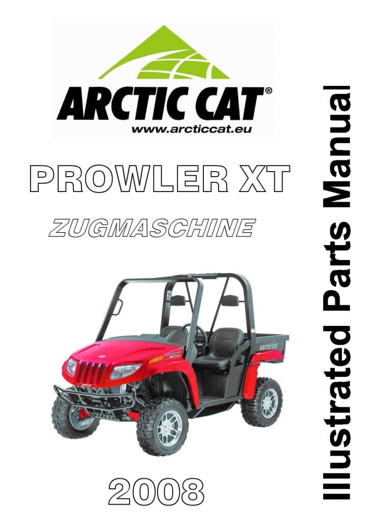 ARCTIC CAT 2008 Prowler XT LOF part manual PDF Download