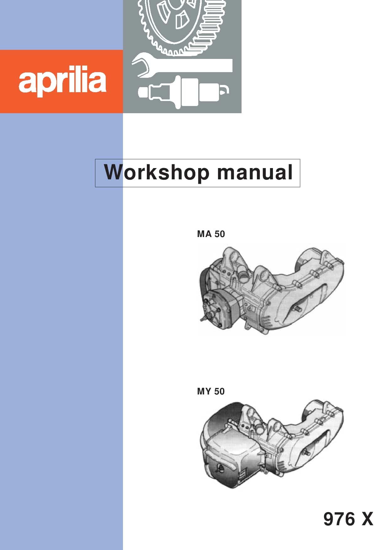 Aprilia Reparatie motor MA 50 MY 50 1999 PDF Download