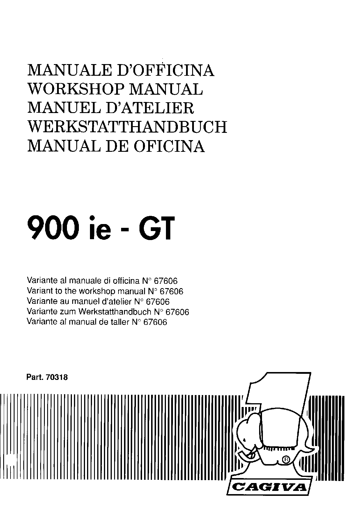Cagiva 900 IE GT cagiva 1991 Repair Manual PDF Download