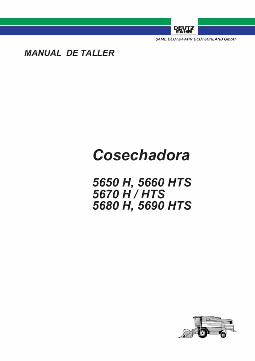 DEUTZ-FAHR 5650-5690 Balance Espanol Service Workshop Manual PDF Download