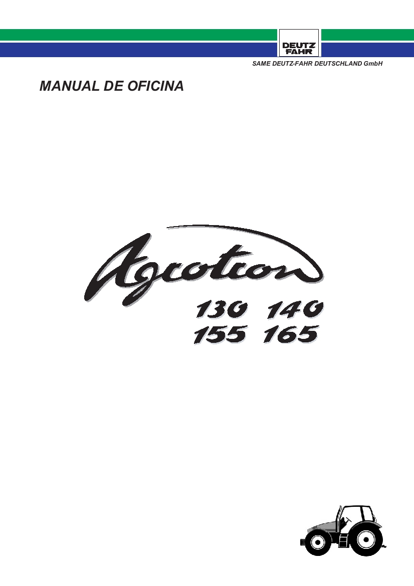 DEUTZ-FAHR AGROTRON 130-140-155-165 MK3 Portogues Service Workshop Manual PDF Download