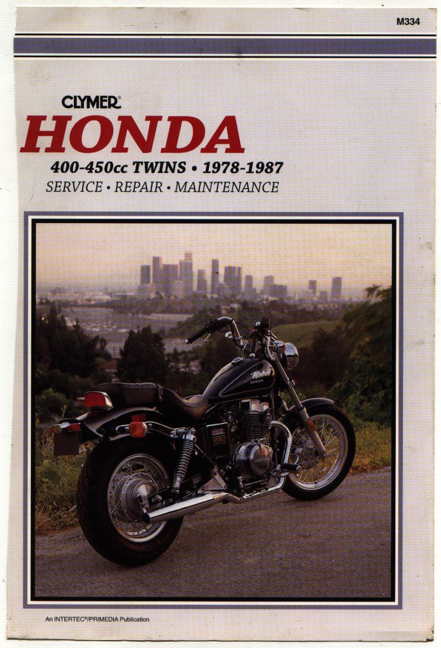 Honda CB 400 Repair Manual PDF Download - Service manual - Repair manual PDF Download