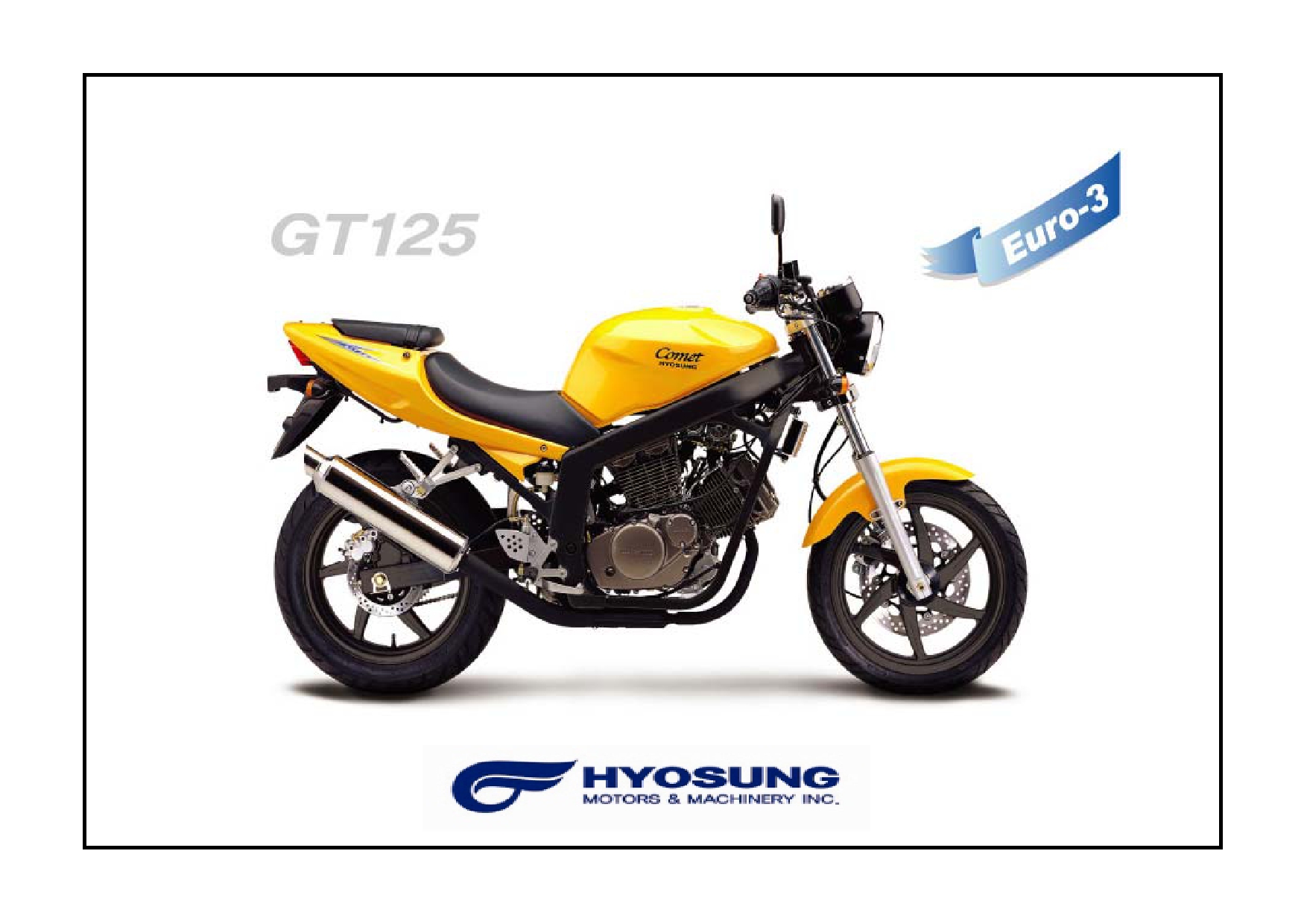 Hyosung GT 125AT Parts List PDF Download