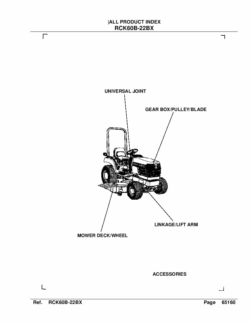 Kubota RCK60B 22BX Part Manual PDF Download Service Repair Online Manual Kubota RCK60B 22BX Part Manual PDF Download Service Repair Online Manual