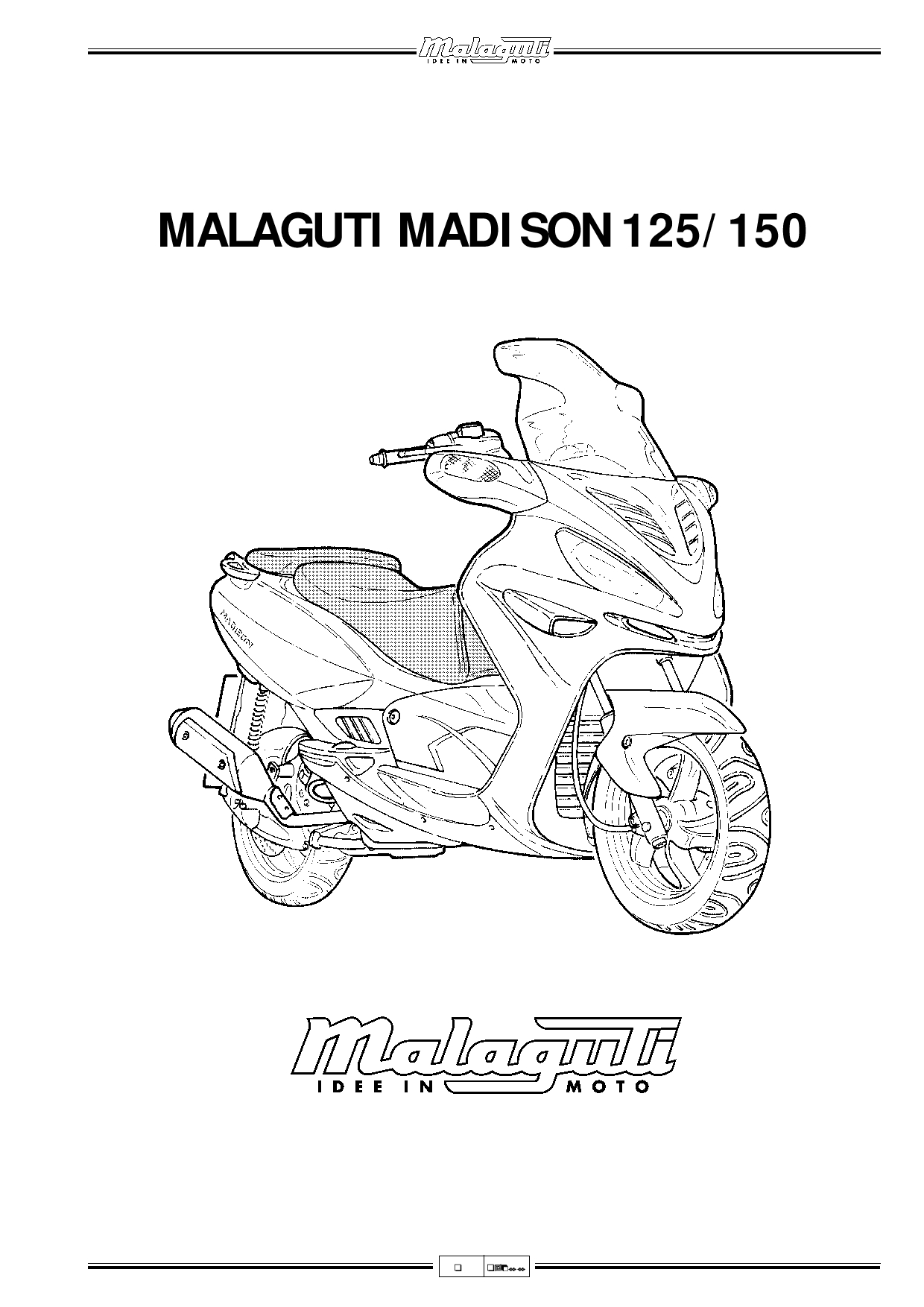 Malaguti Madison 125 150 Service Manual PDF Download