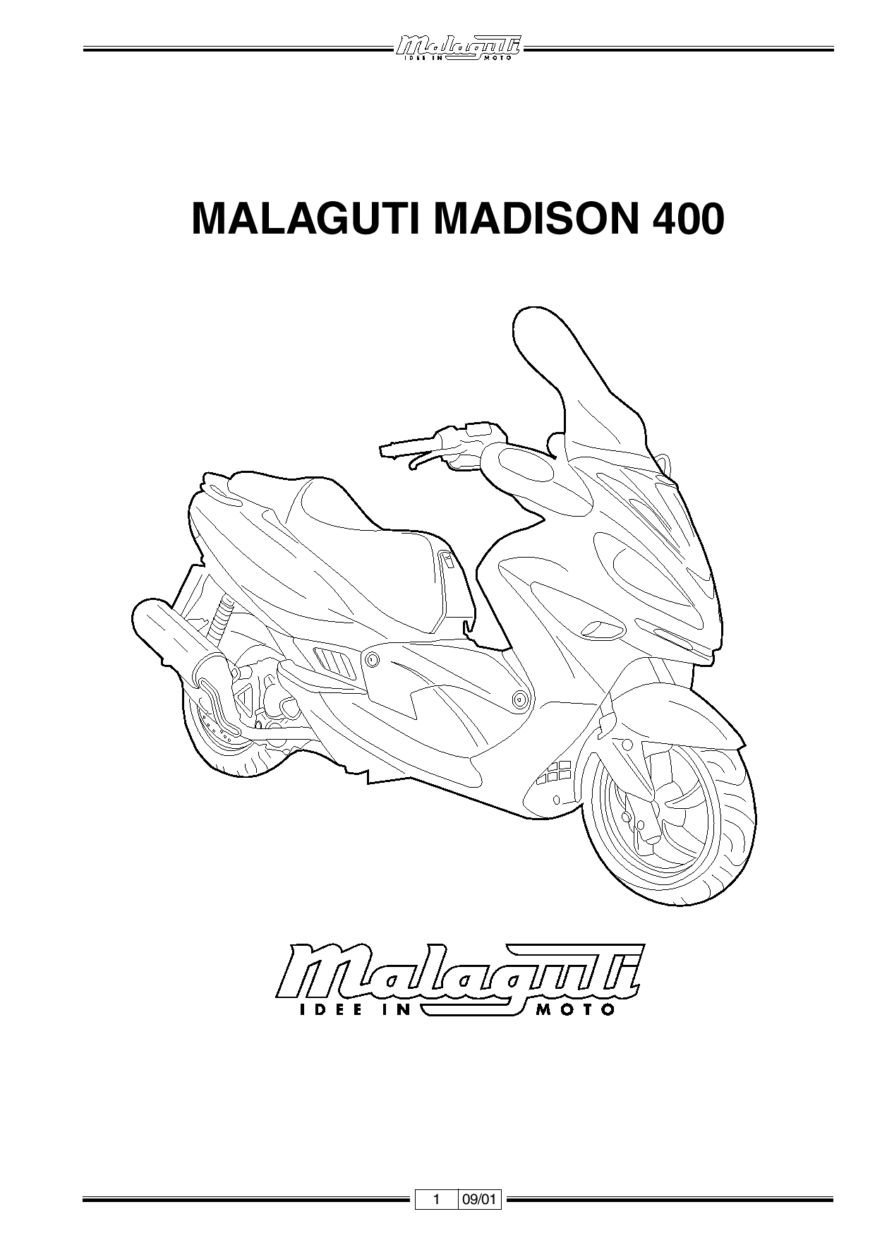 Malaguti Madison 400 Service Manual PDF Download