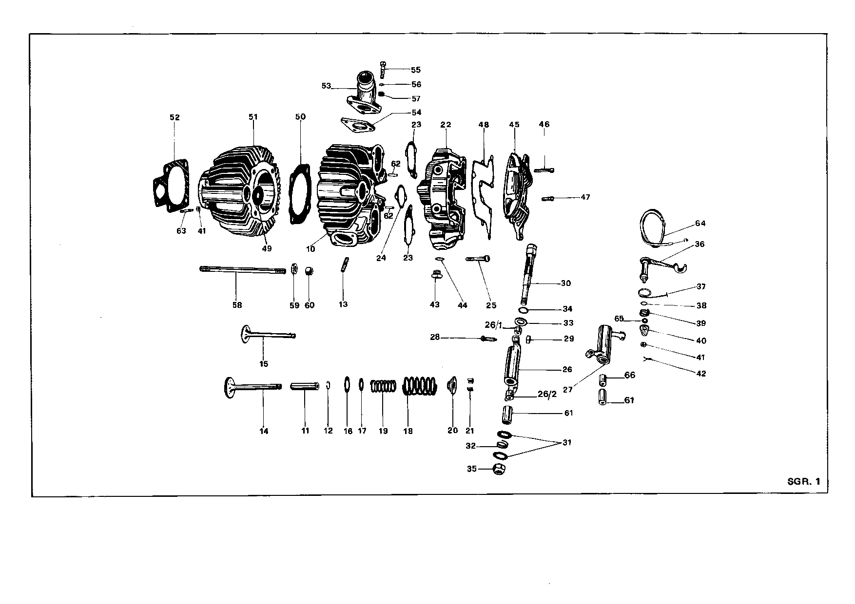 Moto Guzzi Nuovo falcone 1976 Parts List PDF Download