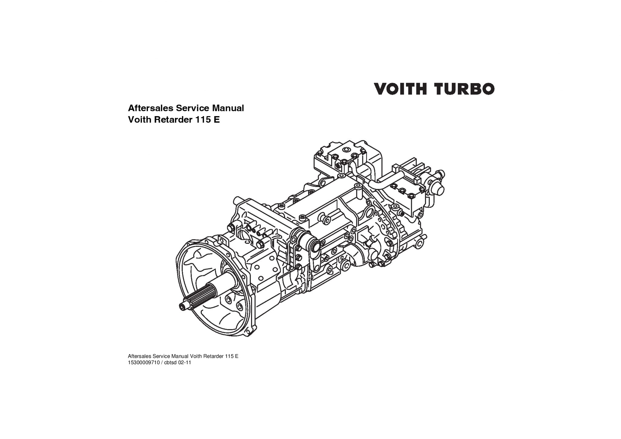 Voith retarder расположение датчиков