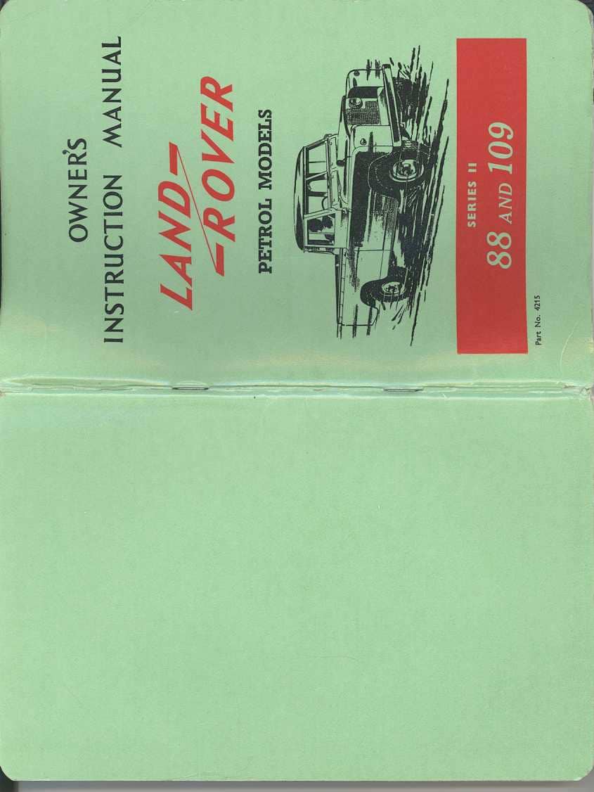 Land Rover Series III 88 - 109 Parts cat - Rover PDF Download