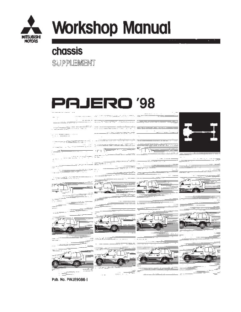 Mitsubishi Pajero 1991-1999 Full Repair Service Manual Download