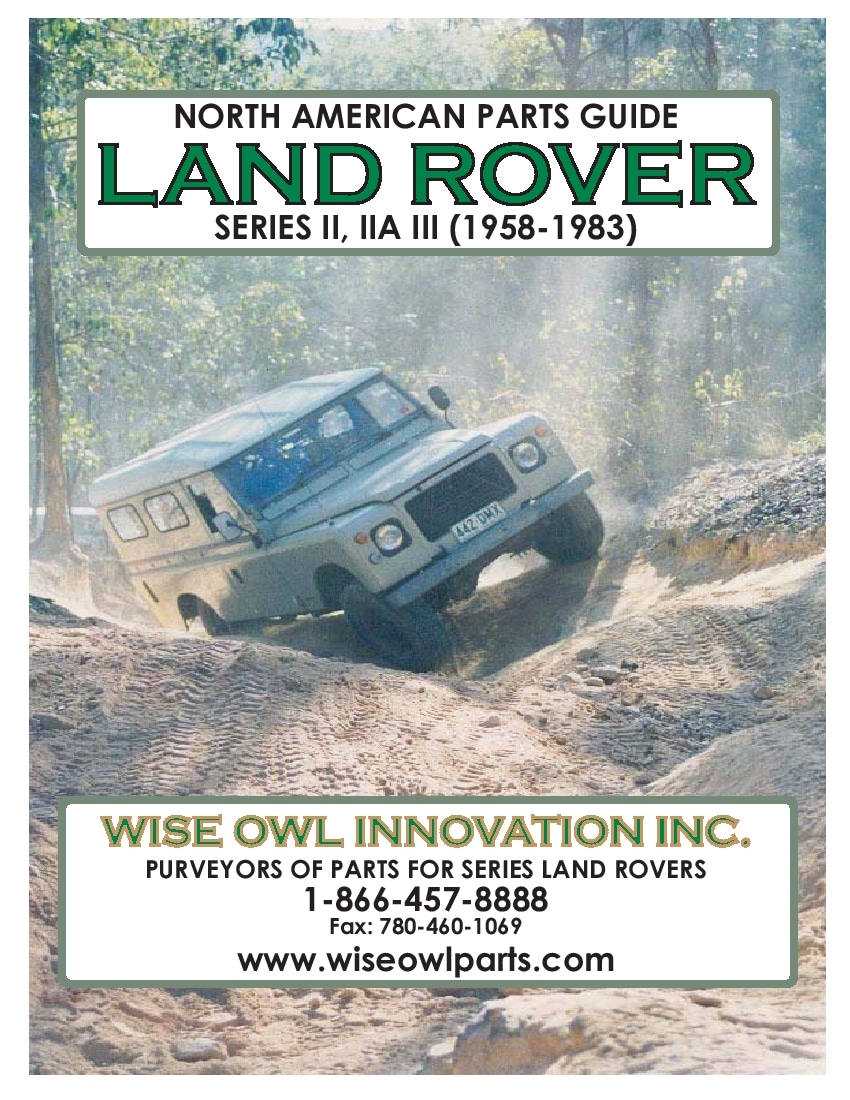 Range Rover Series Workshop Lubrification - Rover PDF Download