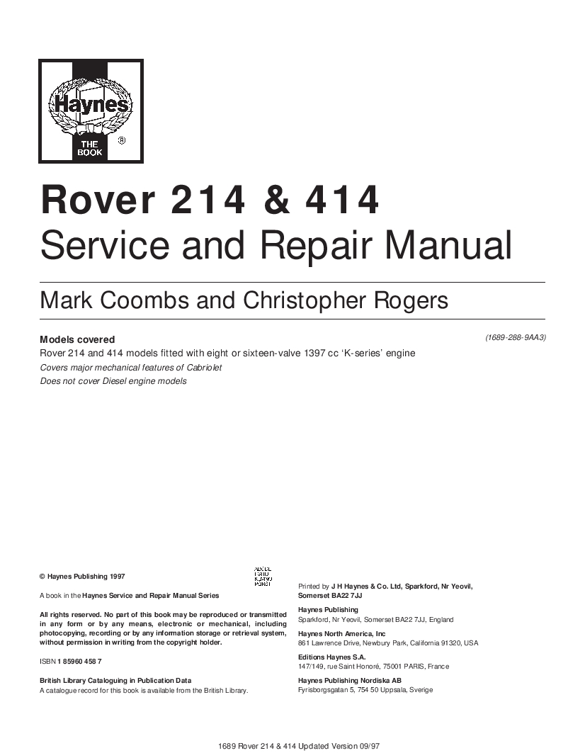 Range Rover Transmission ZF Trouble Shooting Guide - ZF PDF Download