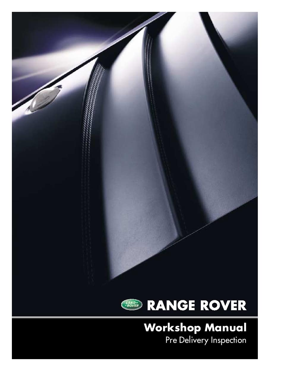 Range Rover Special Service Tools - Rover PDF Download