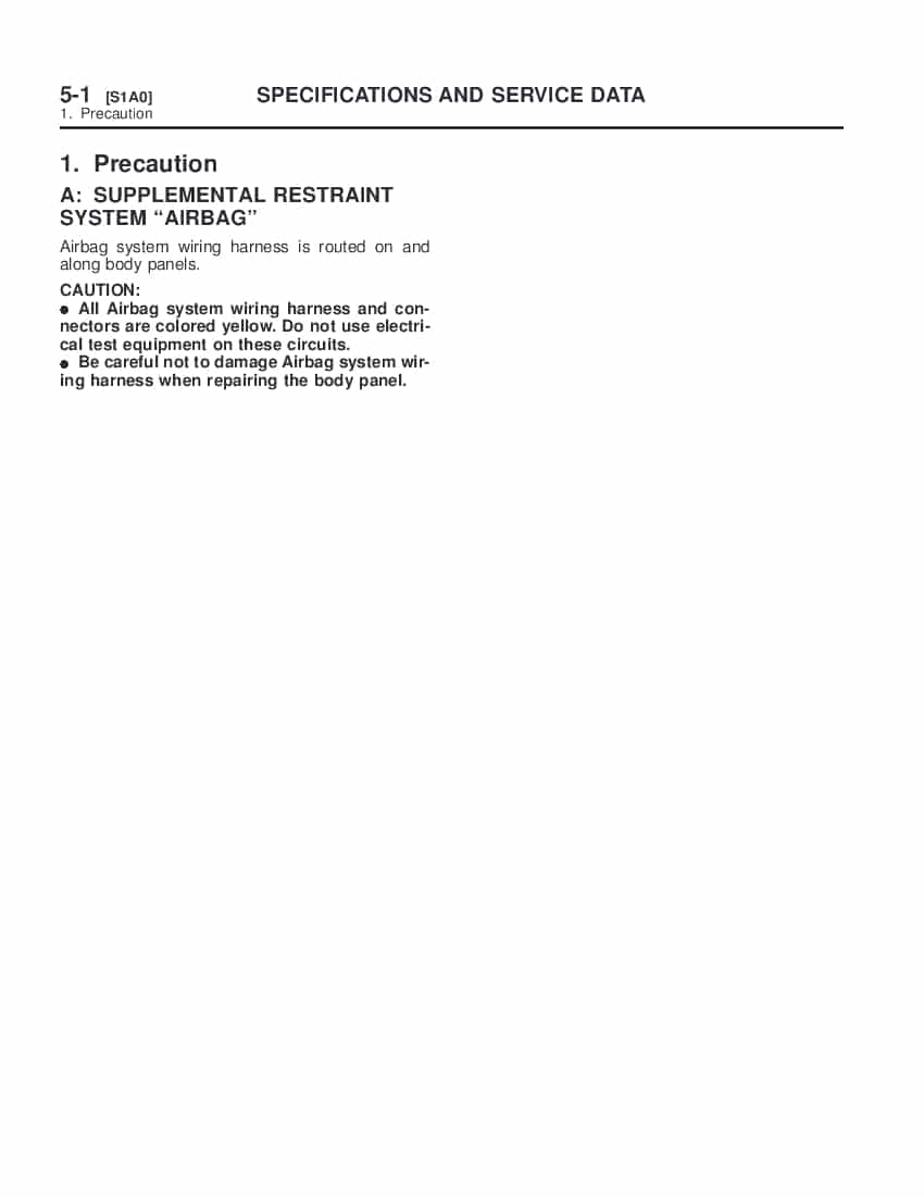Subaru Legacy 1995-1999 Full Repair Service Manual Download
