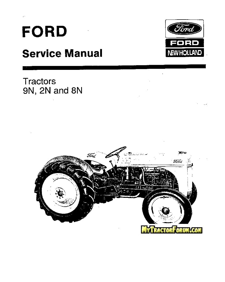 Ford 9N-2N-8N New Holland Servisni Manual Manual PDF Download