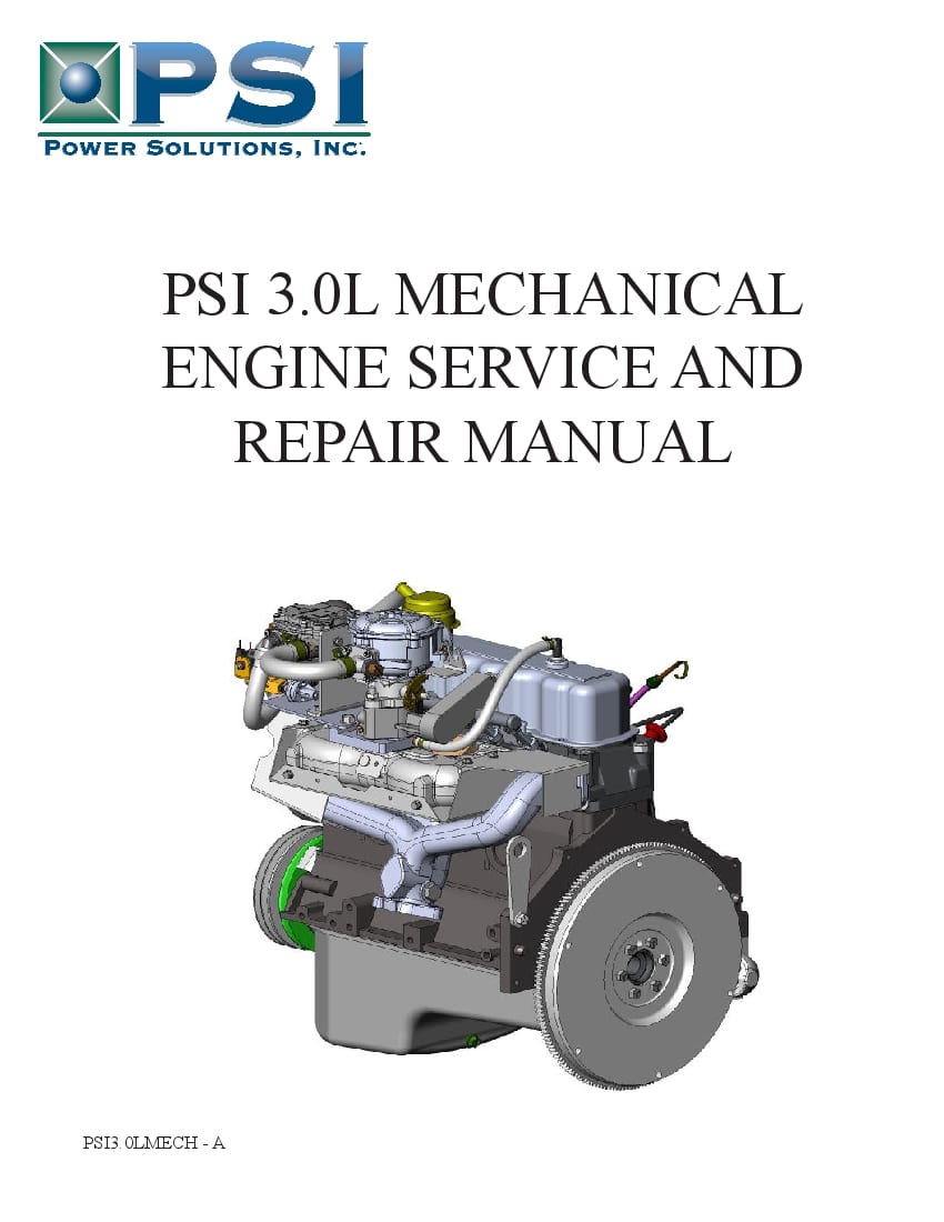 Gm 3.0 Industrial Engine Parts Manual