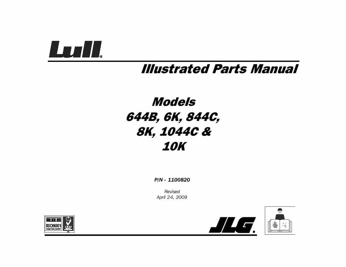Lull 10K Telehandler Parts Manual PDF Download