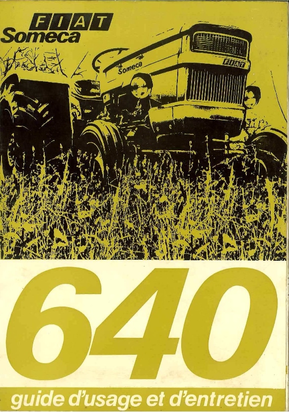 Tractors Someca-Fiat 640 Workshop Repair Service Manual PDF Download