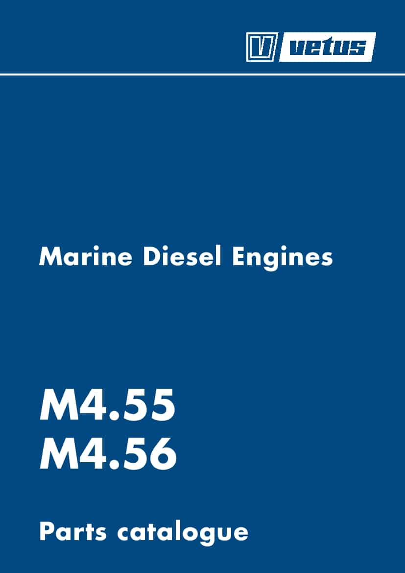 VETUS M4.55 M4.56 Parts Manual PDF Download