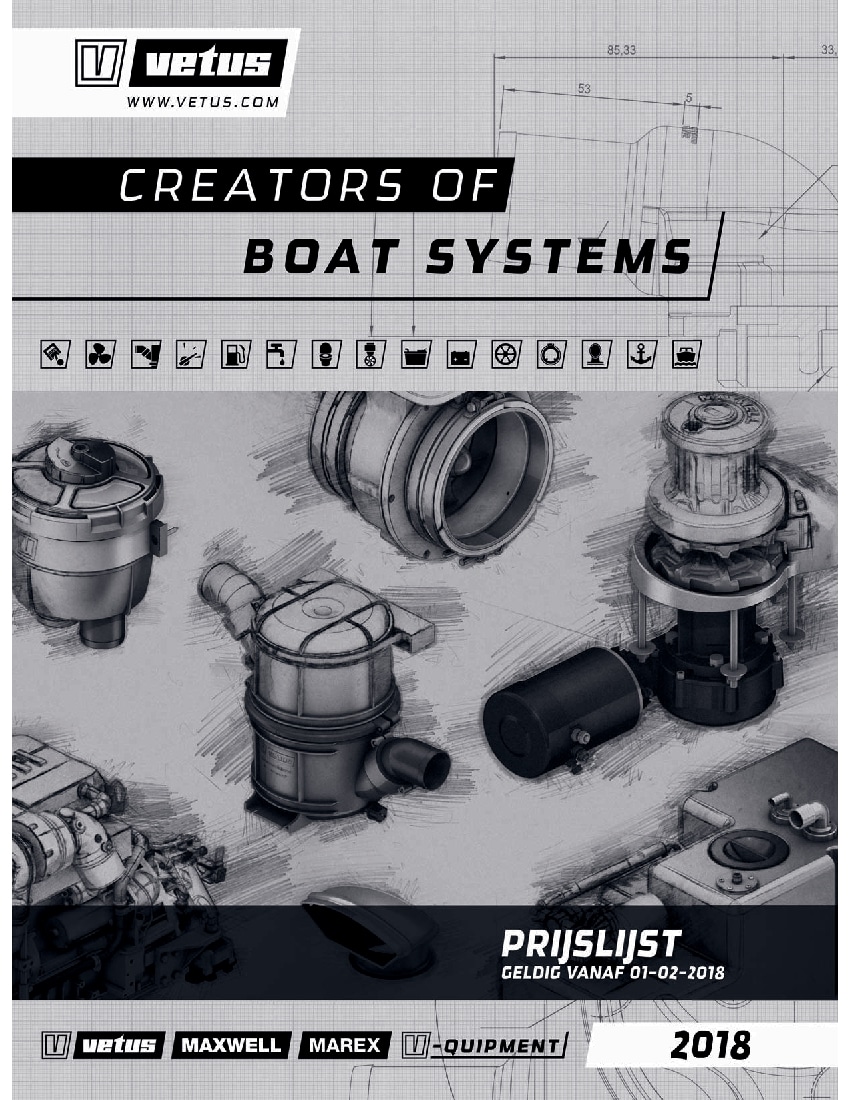 VETUS PRIJSLIJST VETUS CREATORS OF BOAT SYSTEMS Parts Manual PDF Download