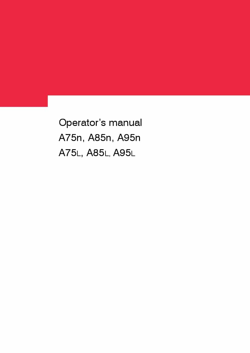Valtra Tractors Series A75-A95 Workshop Repair Service Manual PDF Download