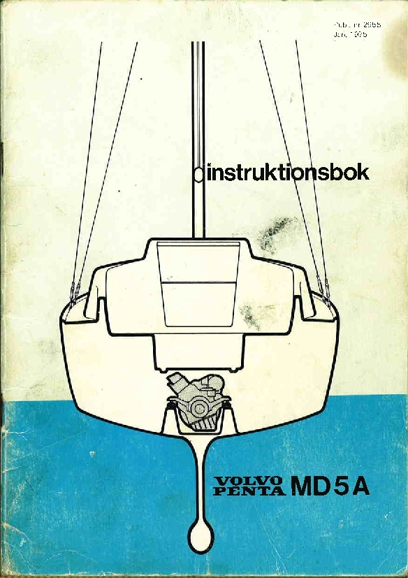 Volvo Penta Diesel Instruktionsbok MD5A PDF Download