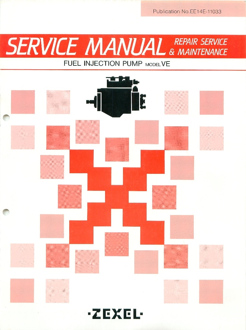 Servisiranje Pvp Pumpe Zexel Model Ve Workshop Repair Service Manual PDF Download