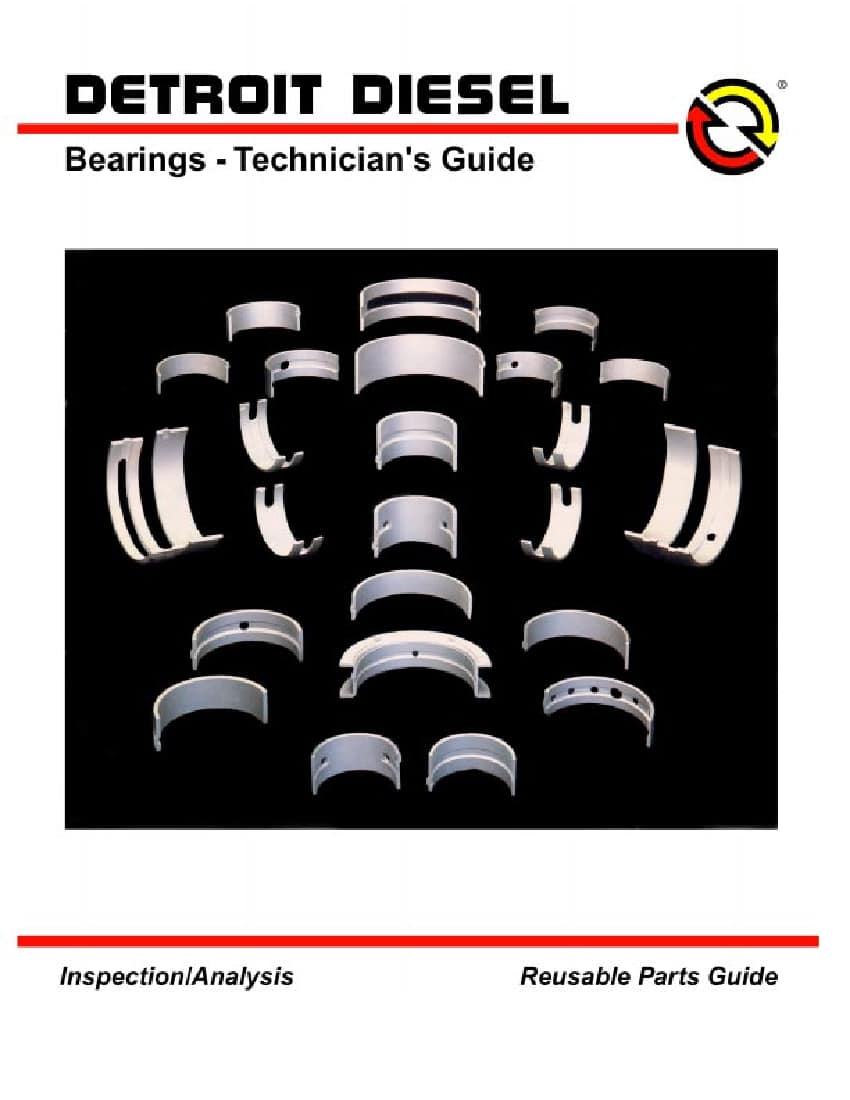 Detroit Diesel Bearings Technicians Guide PDF Download