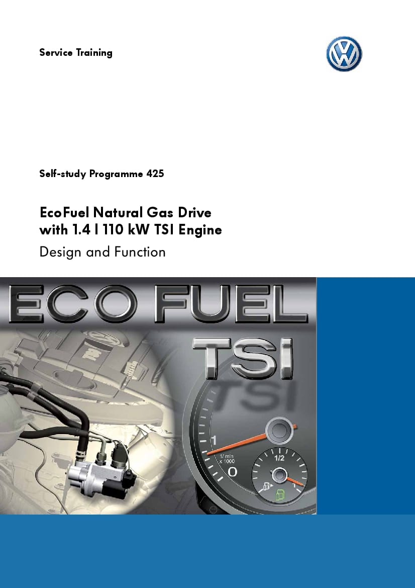 SSP 425 EcoFuel natural gas drive with 1.4L 110 kW TSI engine PDF Download