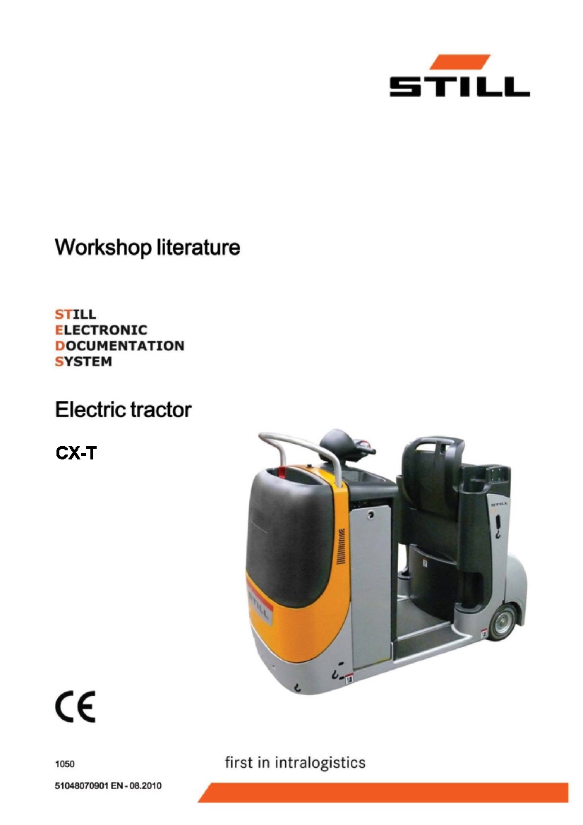 Still CX-T Fork Workshop Repair Service Manual PDF Download