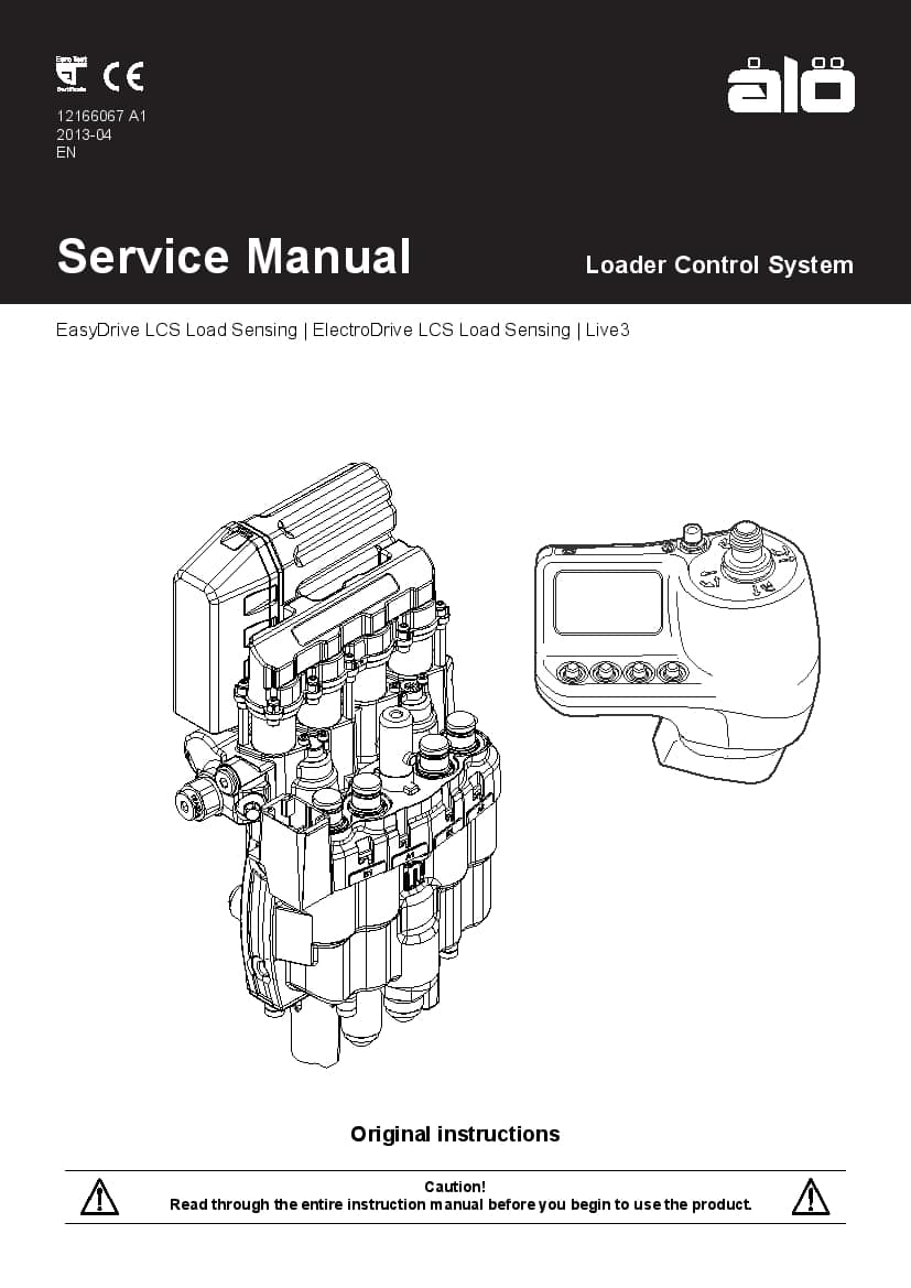 ALO AB Loader Control System Manual PDF Download