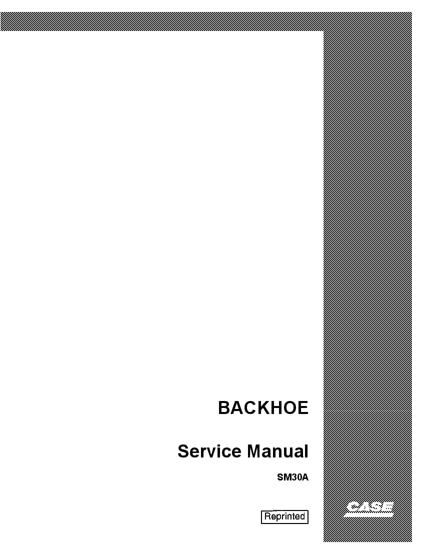 Case 3122, 3142, B-1, 43-1 International Backhoes Workshop Repair Service Manual PDF Download
