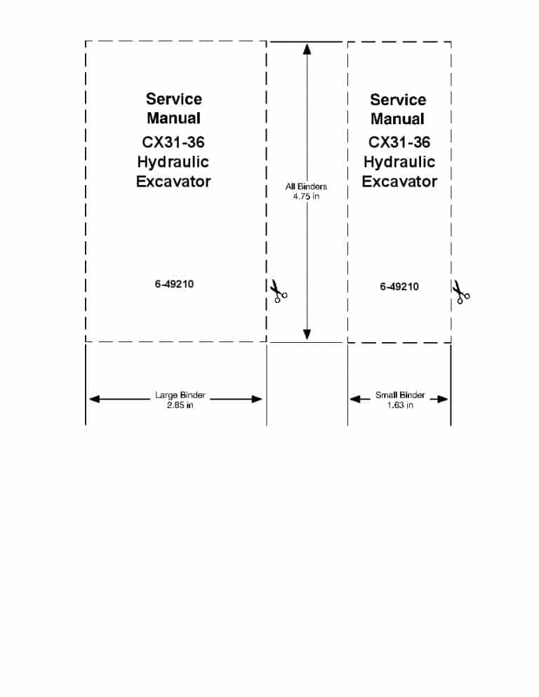 Case CX31 CX36 Hydraulic Excavator Workshop Repair Service Manual PDF Download