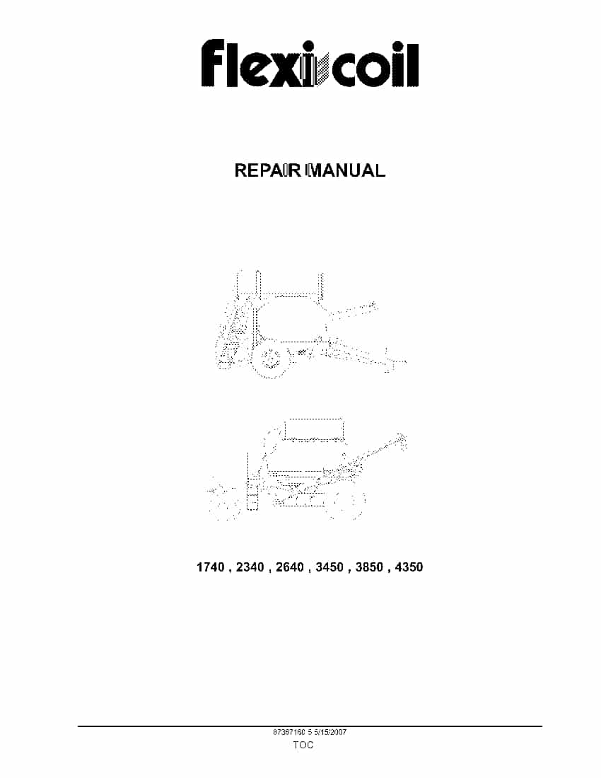 Flexicoil 1740 2340 2640 3450 3850 4350 Air Carts Workshop Repair Service Manual PDF Download