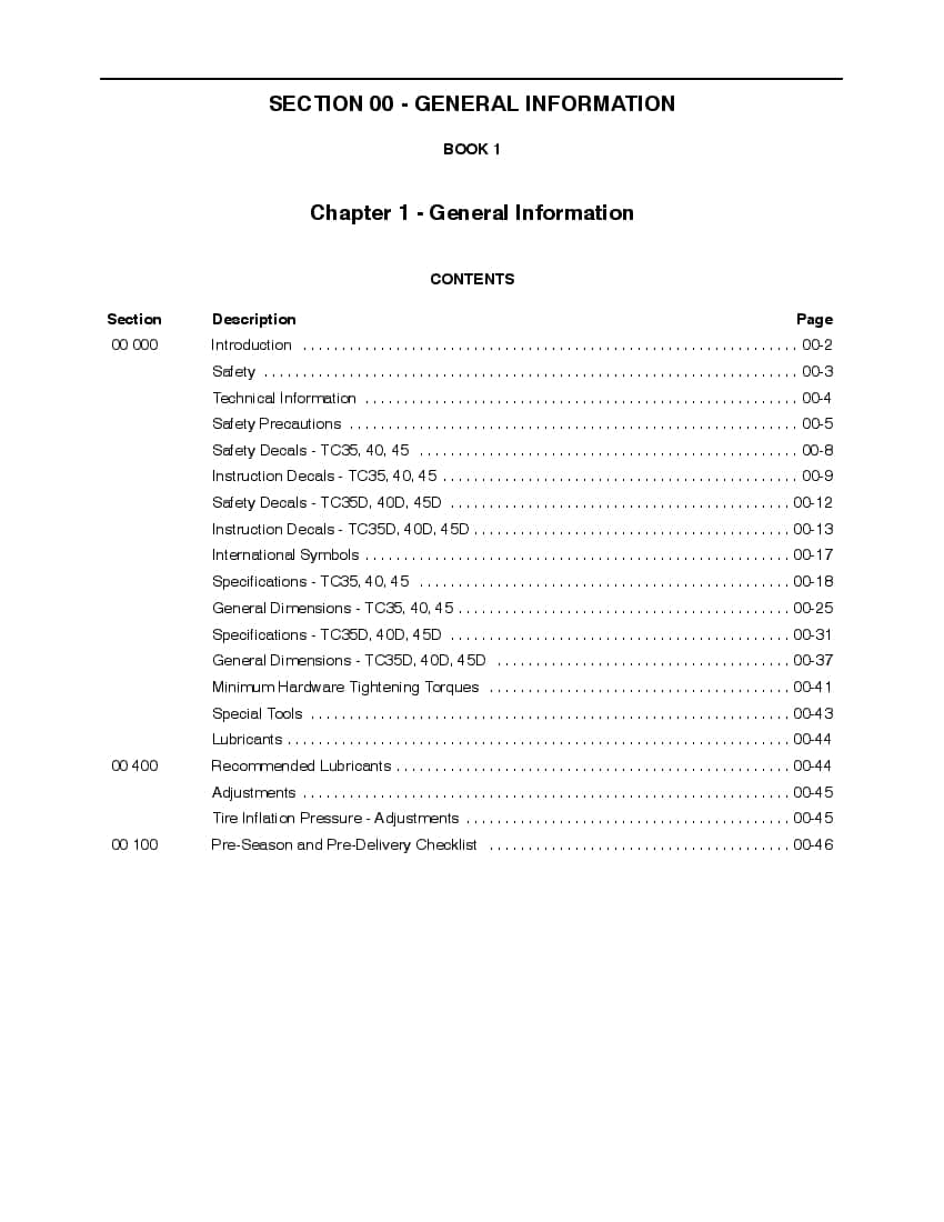 New Holland TC35 TC35D TC40 TC40D TC45 TC45D Tractor Workshop Repair Service Manual PDF Download