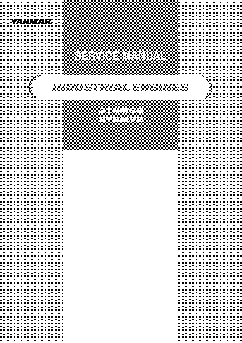 Yanmar 3TNM68 3TNM72 engine Workshop Repair Service Manual PDF Download