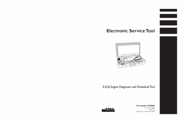 Case Electronic Service Tool operator manuals PDF Download