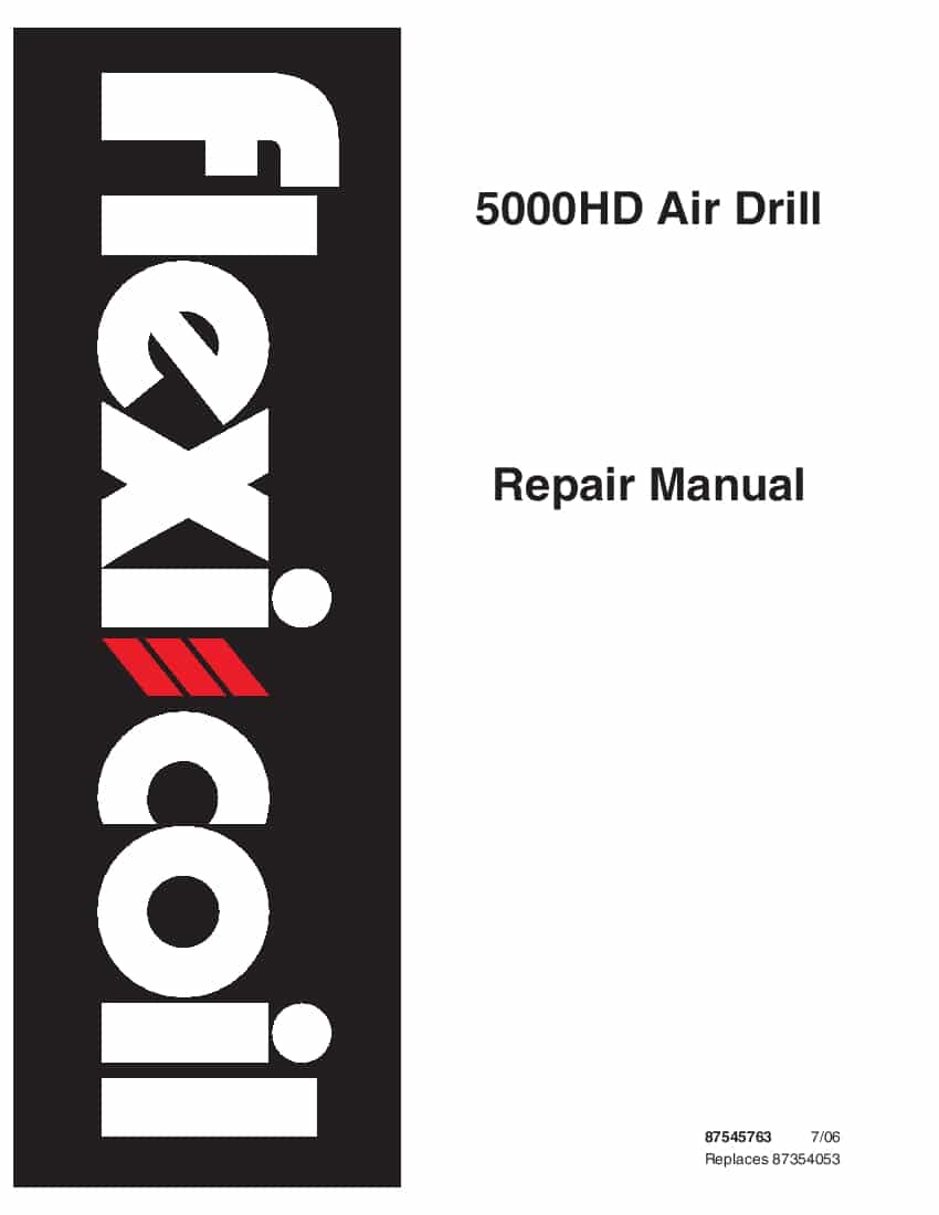 Case Flexicoil 5000HD Air Drill Repair Service Manual PDF Download