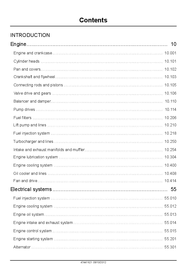 New Holland F2CFA614B, F2CFA614C Tier 2 Engine Repair Service Manual PDF Download