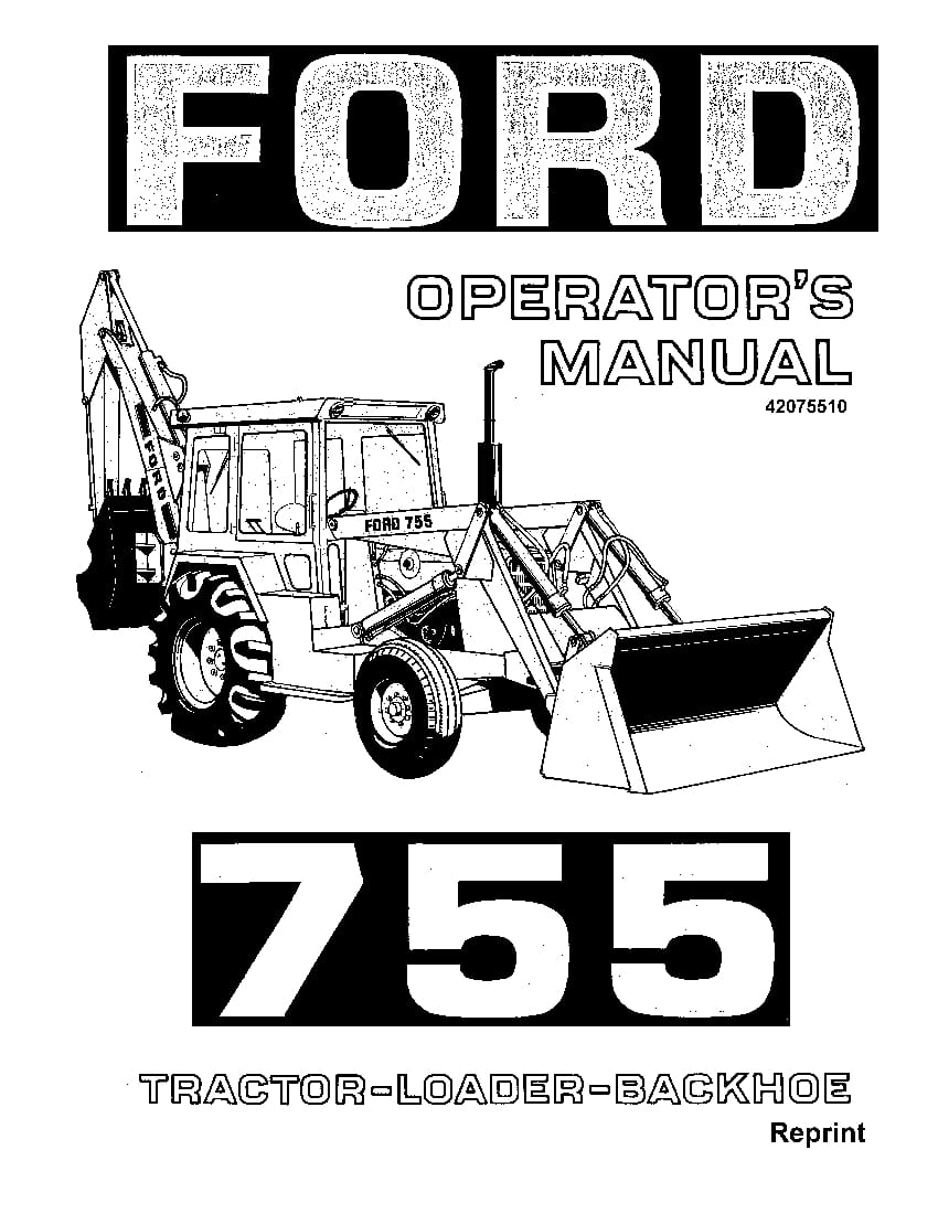 ford new holland tractor manuals