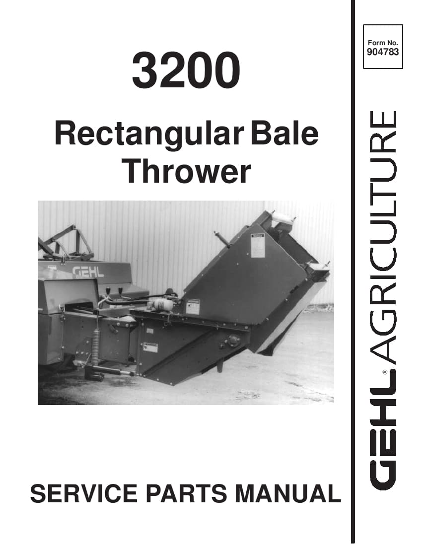 3200 Bale Thrower PDF Download