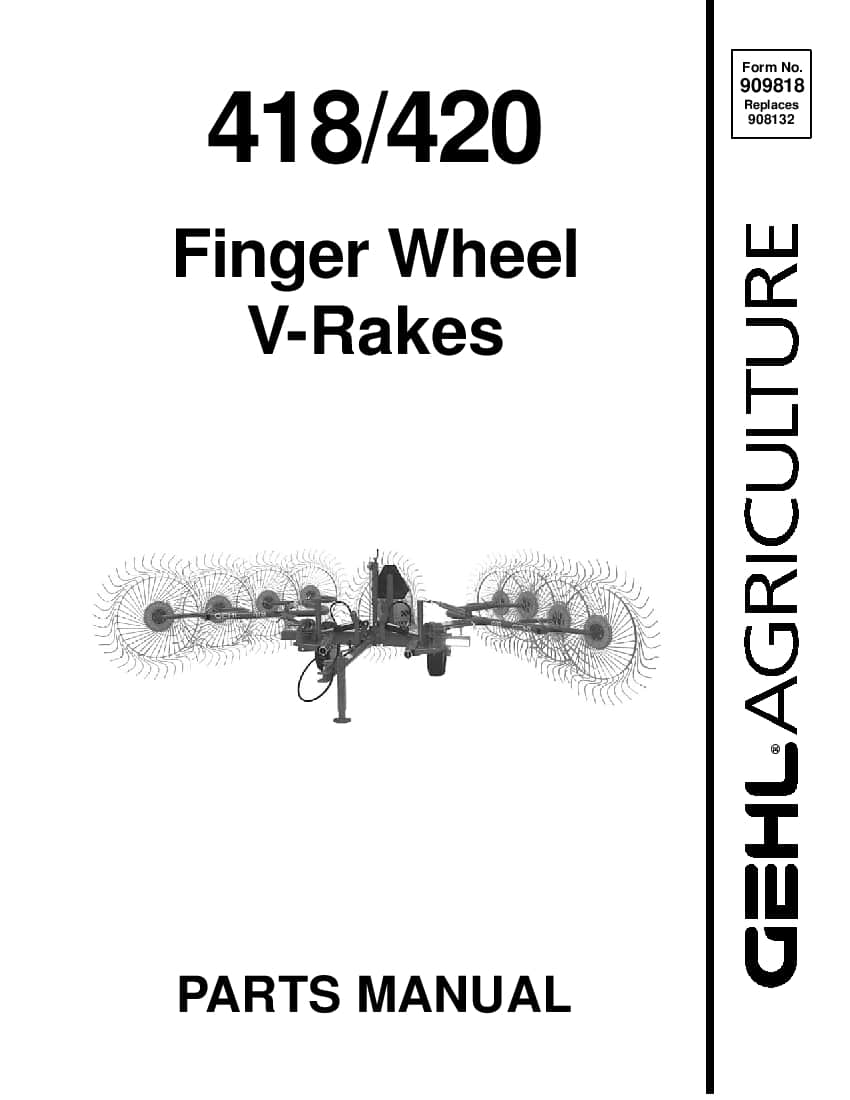 418 420 Wheel Rake PDF Download
