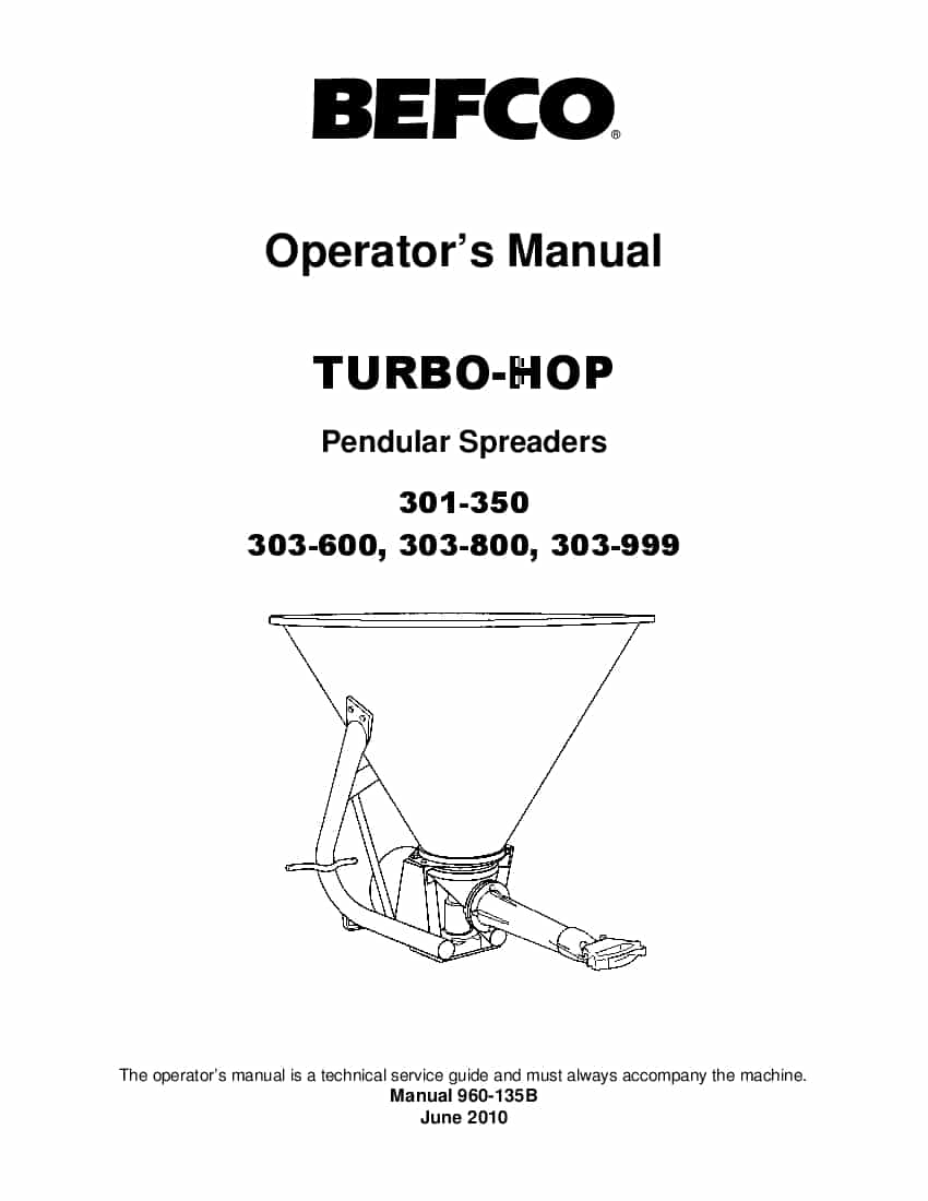 BEFCO 301-350 303-600 303-800 303-999 US 06-2010 PDF Download