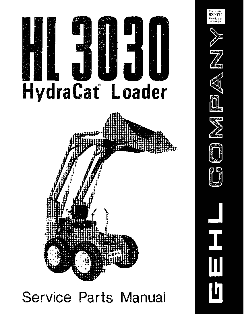 HL3300 Skid Steer Parts Manual PDF Download